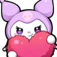 00_P2U_kuromi_heart 00_P2U_kuromi_heart