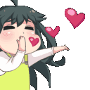 zz_kiss animated emote from Melodiez | 💗👀