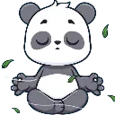 panda_meditate