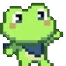 green_dancingfrog