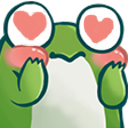 Discord Emote FrogLove: