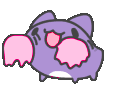 flapurple5 animated GIF emoji - FLASHA