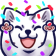 wolf_PARTY Discord Emoji | Welcome 210 Lounge 👾🤝