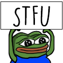 stfu Discord sticker | ⊱༒✩🕸 AXP™ 🕸✧༒⊰ ✗ Dating ~ Chill ~ Hangout ~ Nitro ~ Fun