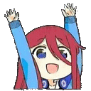 miku animated GIF emoji from MikuVerse | A Free Chat Community