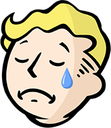 sadboi Discord sticker | Fallout No-Elon!