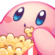 kirby_popcorn Discord sticker from Μ Λ Υ V Ι L L Ξ🌿