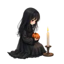 612189darkhairedgothicgirlsittin