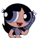 powerpuffgirl custom emote from perfume • vc • stickers • emotes • selfies