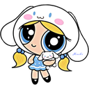 powerpuff custom emote from perfume • vc • stickers • emotes • selfies
