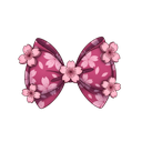 pinkcherryblossomhairbow custom emote | perfume • vc • stickers • emotes • selfies