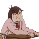 Momo_Crying custom emote from DanDaDan - Discord