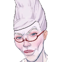 Momo_Grandma custom emote from DanDaDan - Discord