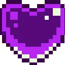 5344purplespinningpixelheart