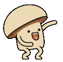 dancingmushroom animated Discord emote - Welcome 210 Lounge 👾🤝