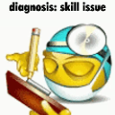 skillissue Discord Emoji - .𝐂ঌ𝐧𝐝𝐥𝐞-𝐀𝐥𝐢 𝐂υ𝐥𝐭