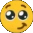 yellowdrool_smirk custom emote from ﹒/nyxora﹒