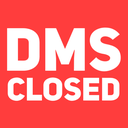 Dms Sign Letters Dms Closed Red Sign Emoji | CommunityOne
