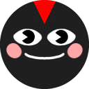 darkie_bland_blush Discord Emoji - Darkitsu