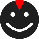 darkie_blank_smile custom emote | Darkitsu