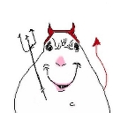 evil Discord sticker from ⊹  ﹕  ⟡  v  a  n  i  t  y  ⟡