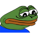 Sadge custom emote from Study Space