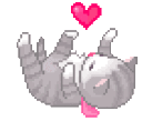 Kitty animated Discord emote from Hollow-m☆on
