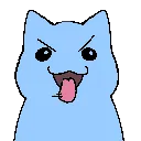 CatAHHHHBlue