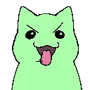 CatAHHHHGreen