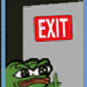 pepe_exit animated emote | Kamasutra cafe / Bunnies