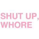 shutup_whore Discord sticker | Kamasutra cafe / Bunnies