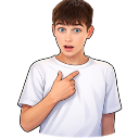 ME Discord sticker from ˗ˏˋ ★-Peace Island-★ ˎˊ˗ {hangout/Vc/chatting/community}