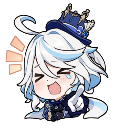 furina_haha Discord sticker from '' ₊🌷⁺ Ask To DM ❥ Egirls ❥ Nitro ❥ Make Friends ❥ VC ❥ Tags ❥ Hangout ❥ Ask2DM ❥ Sfw ❥ Non Dating