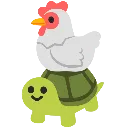 chickenonturtle
