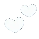white_double_hearts