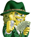 Rich_Spongebob Discord Emoji | 𝐙𝐑𝐗𝟎𝟕