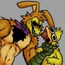 PumpkinRabbit_chokes_Duckie