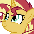 SunsetProud Discord Emoji from MLP Sombra Empire