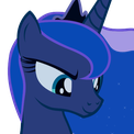 LunaSmug Discord sticker | MLP Sombra Empire
