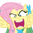 flutteryell Discord sticker from MLP Sombra Empire