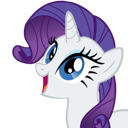 rarityhappy custom emote | MLP Sombra Empire