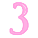 number_3 Discord sticker from commissonsbymia ʚɞ