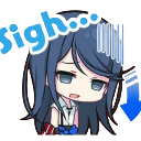 sigh Discord Emoji | '' ₊🌷⁺ Ask To DM ❥ Egirls ❥ Nitro ❥ Make Friends ❥ VC ❥ Tags ❥ Hangout ❥ Ask2DM ❥ Sfw ❥ Non Dating