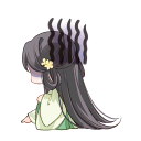 Depressed animated Discord emote | '' ₊🌷⁺ Ask To DM ❥ Egirls ❥ Nitro ❥ Make Friends ❥ VC ❥ Tags ❥ Hangout ❥ Ask2DM ❥ Sfw ❥ Non Dating