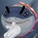 jeffsus Discord sticker | Shark hangout place