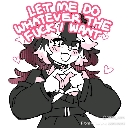 whatever Discord sticker from ☆CH3S3 EMPIRE☆