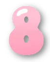 732533numbereight8pink