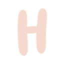 alphabet_h custom emote | /nyxs ﹒ᶻ 𝗓 𐰁♡