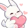 Bunny_HeartHold Discord sticker from 𝑪𝒓𝒚𝒔𝒕𝒂𝒍 𝑴𝒊𝒏𝒆 18+
