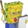 spongebobthink